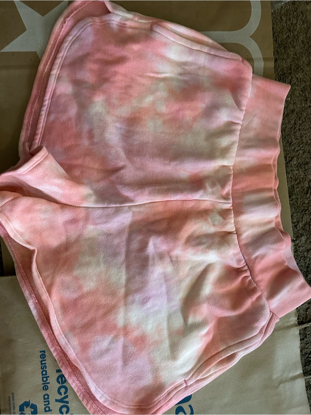 PINK Victoria's Secret Pink Tie-Dye Ribbed Tank Top - Picture 3 of 4
